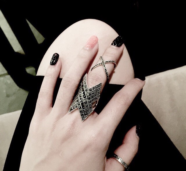 925 silver rings over gold rings