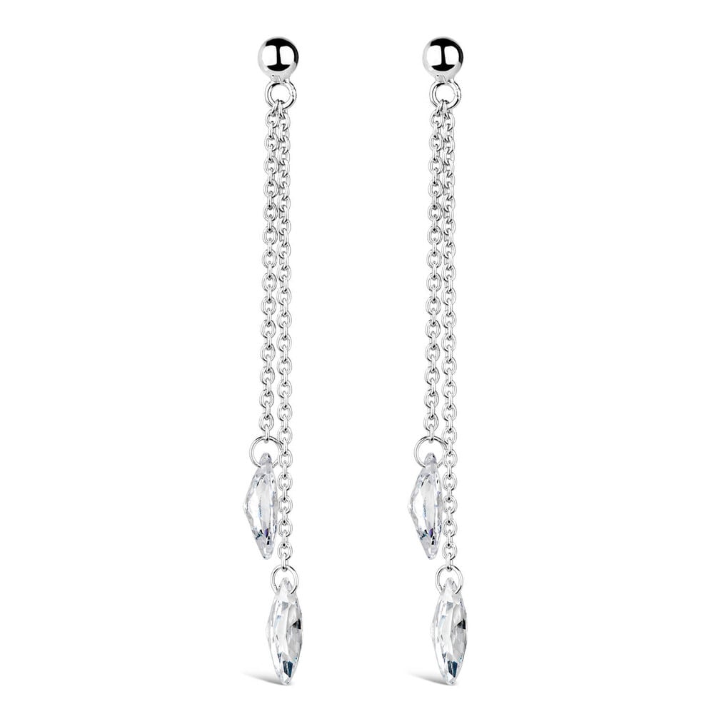 STERLING SILVER DROP EARRINGS