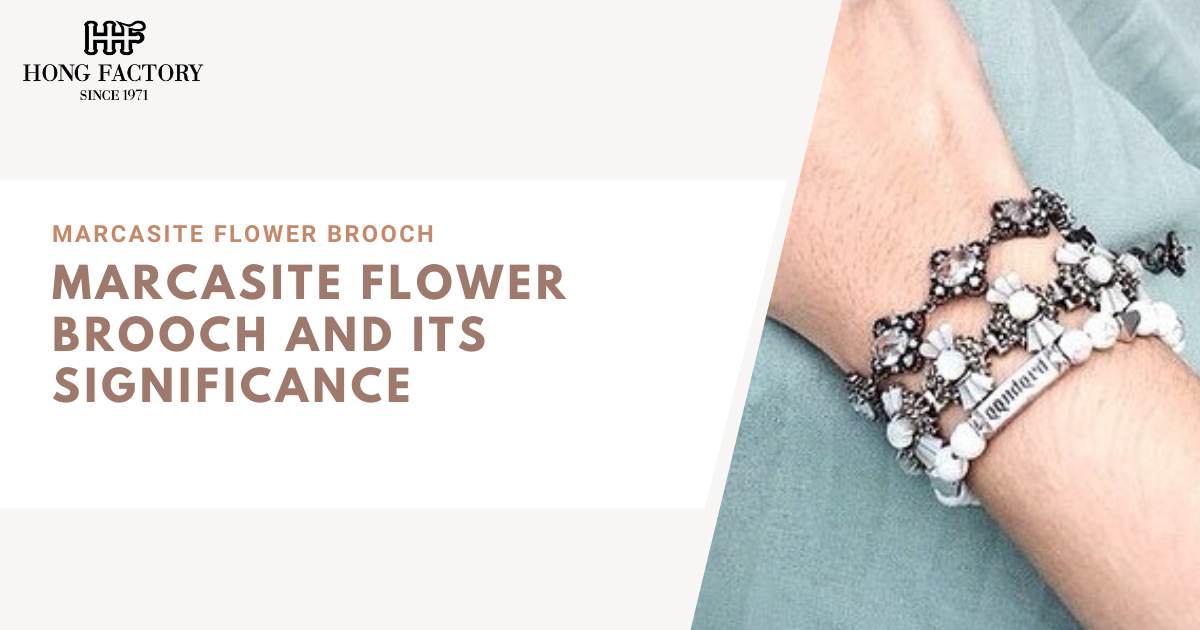 Marcasite Flower Brooch and Its Significance