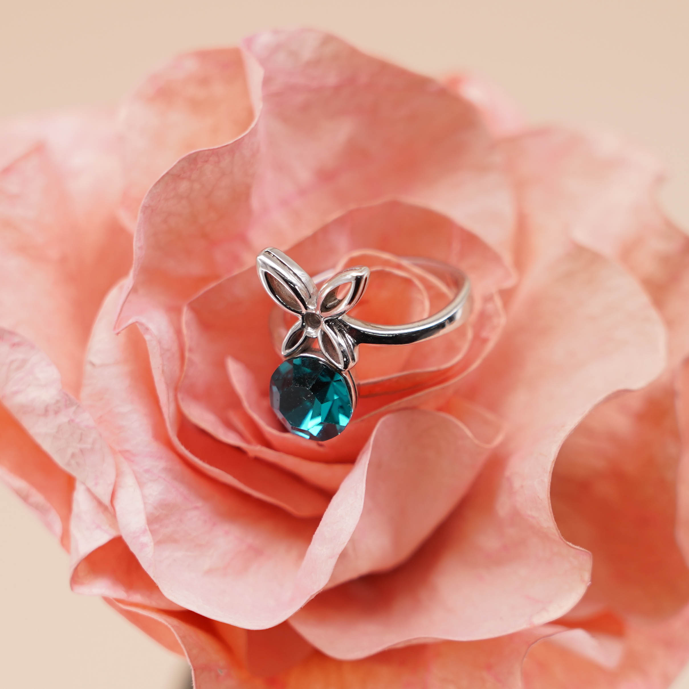 Marcasite Flower Brooch