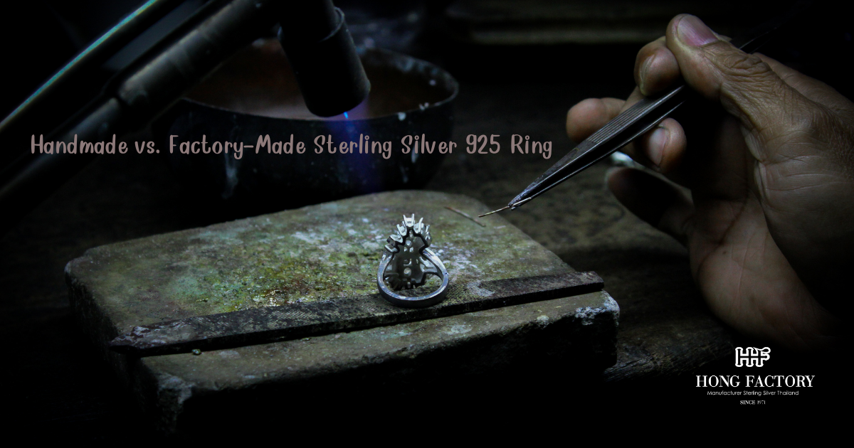Handmade vs. Factory-Made Sterling Silver 925 Ring
