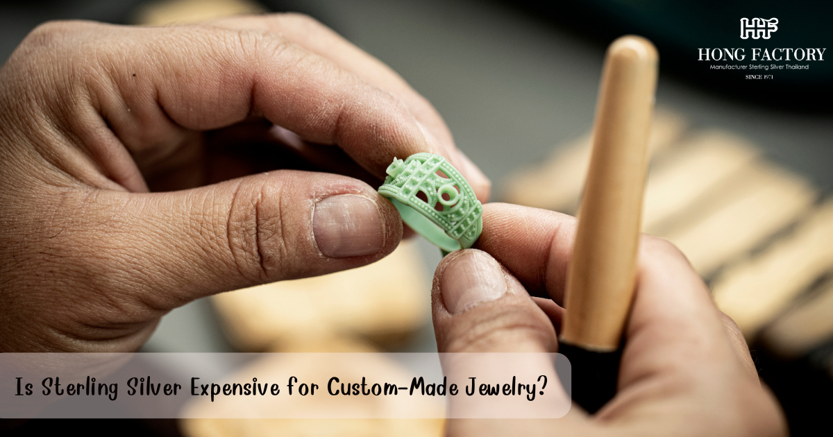 Is Sterling Silver Expensive for Custom-Made Jewelry?
