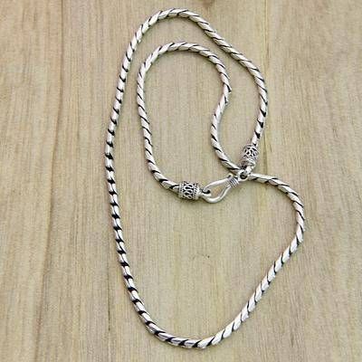 Silver 18 Inch Chain