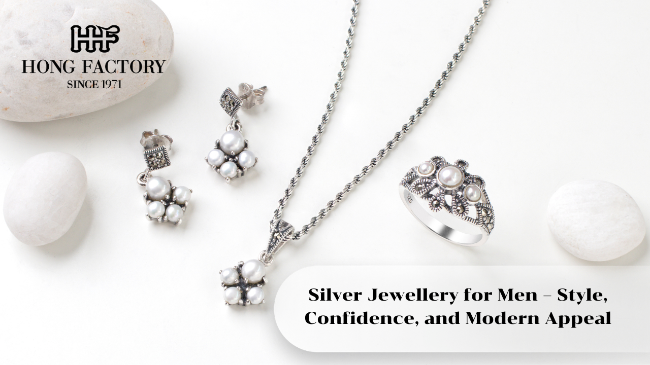 Silver Jewellery for Men – Style, Confidence, and Modern Appeal