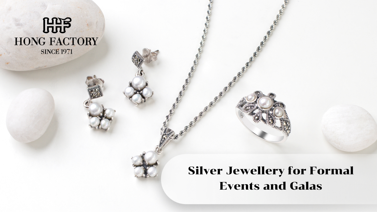 Silver Jewellery for Formal Events and Galas