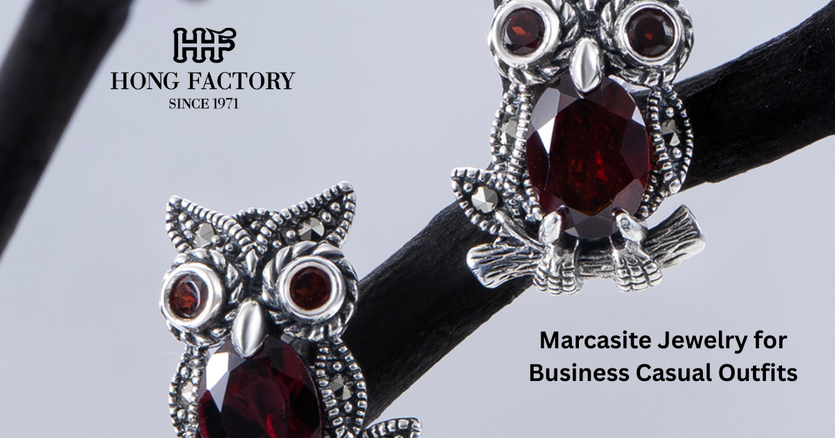Marcasite Jewelry for Business Casual Outfits