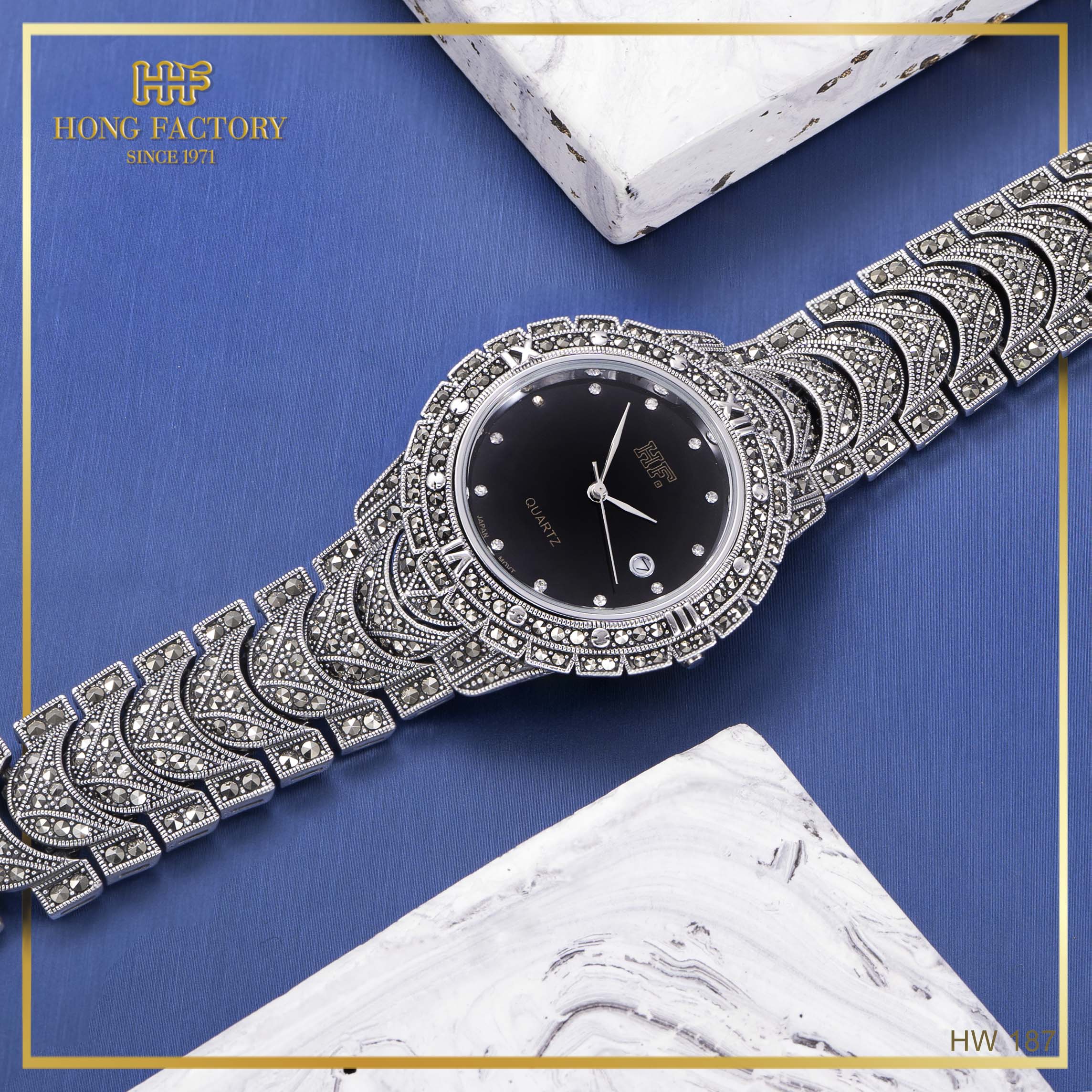 Quartz Marcasite Jewelry