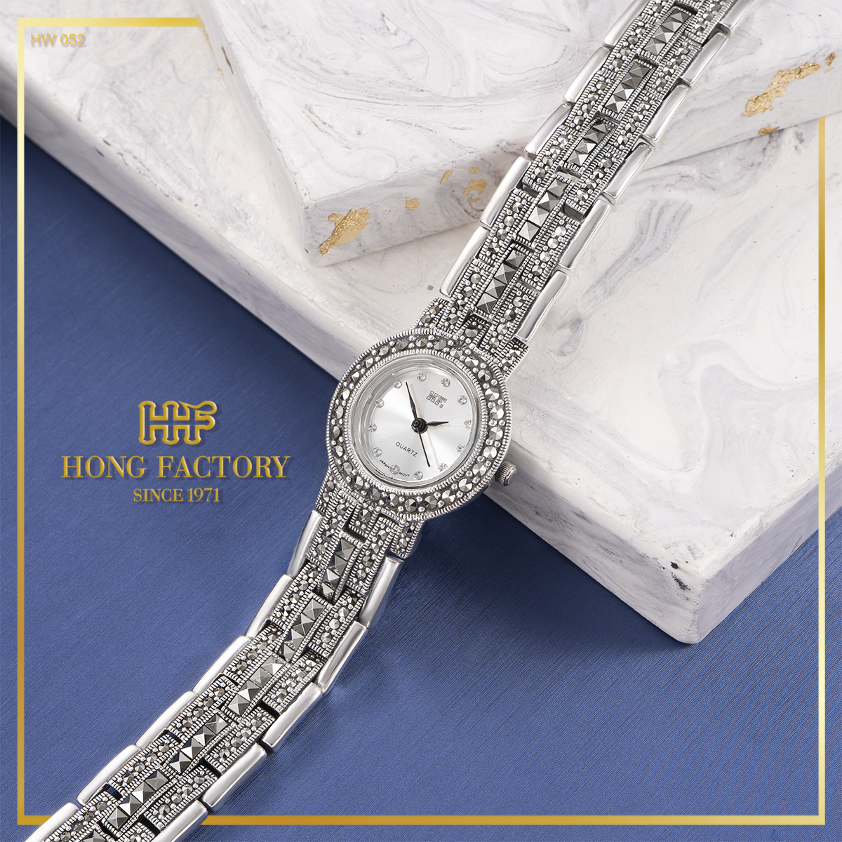 Quartz Marcasite Jewelry