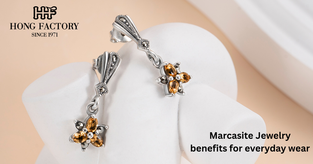 Marcasite Jewelry benefits for everyday wear