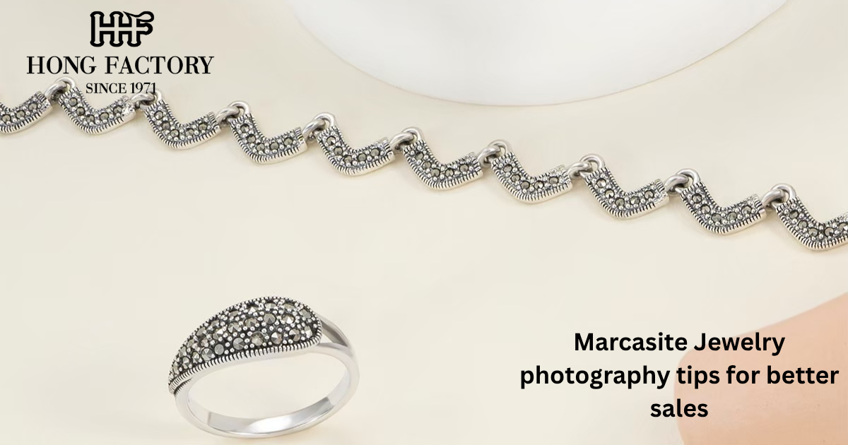 Marcasite Jewelry photography tips for better sales