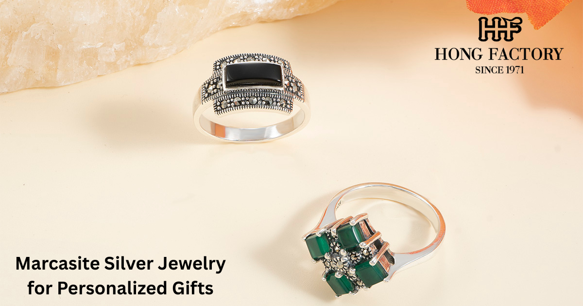 Marcasite Silver Jewelry for Personalized Gifts