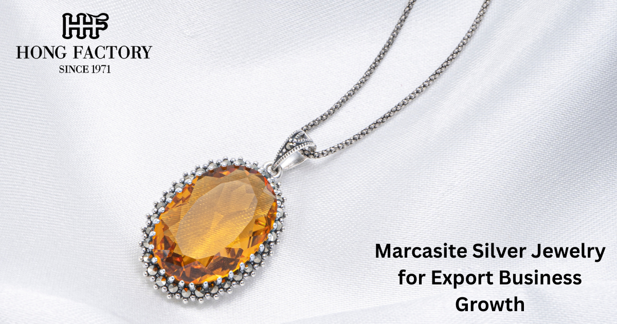 Marcasite Silver Jewelry for Export Business Growth