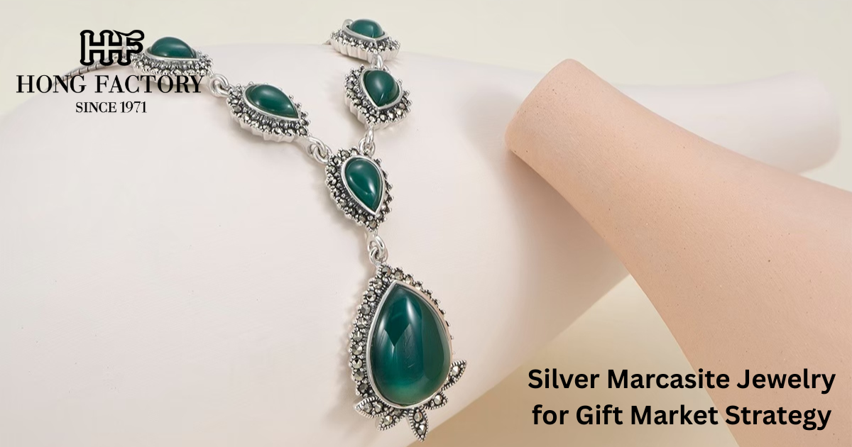 Silver Marcasite Jewelry for Gift Market Strategy