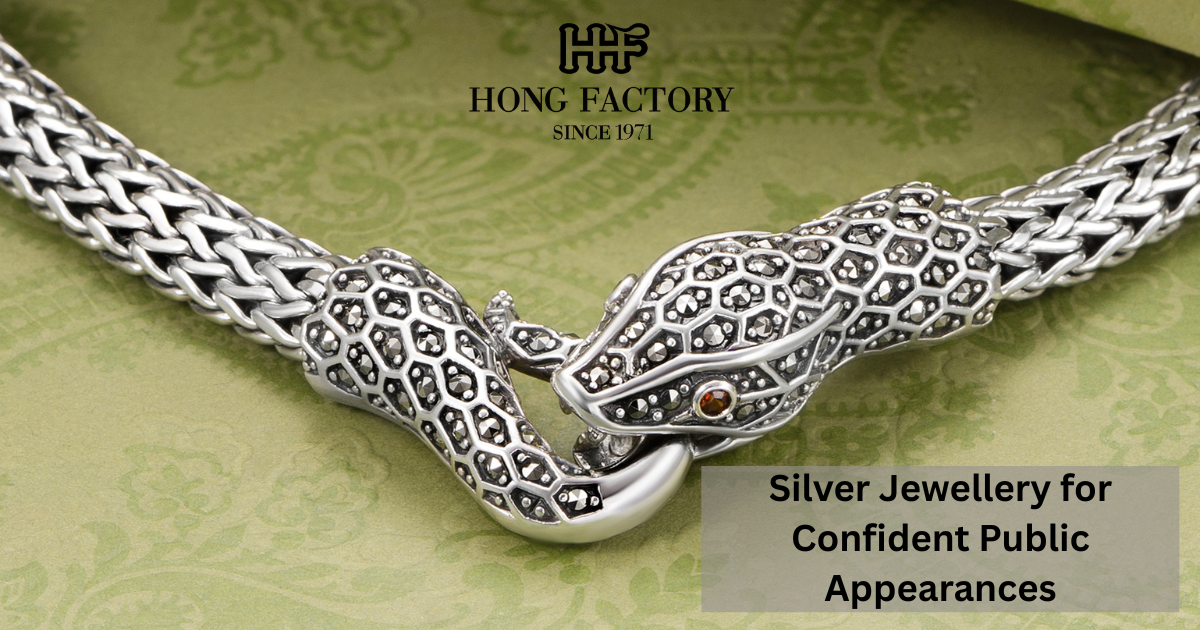 Silver Jewellery for Confident Public Appearances