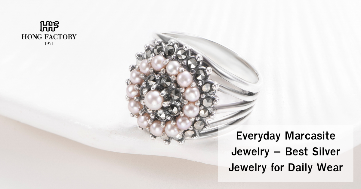 Everyday Marcasite Jewelry – Best Silver Jewelry for Daily Wear