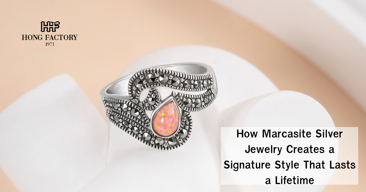 How Marcasite Silver Jewelry Creates a Signature Style That Lasts a Lifetime