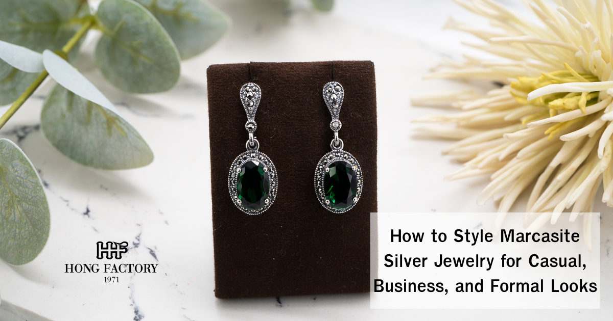 How to Style Marcasite Silver Jewelry for Casual, Business, and Formal Looks