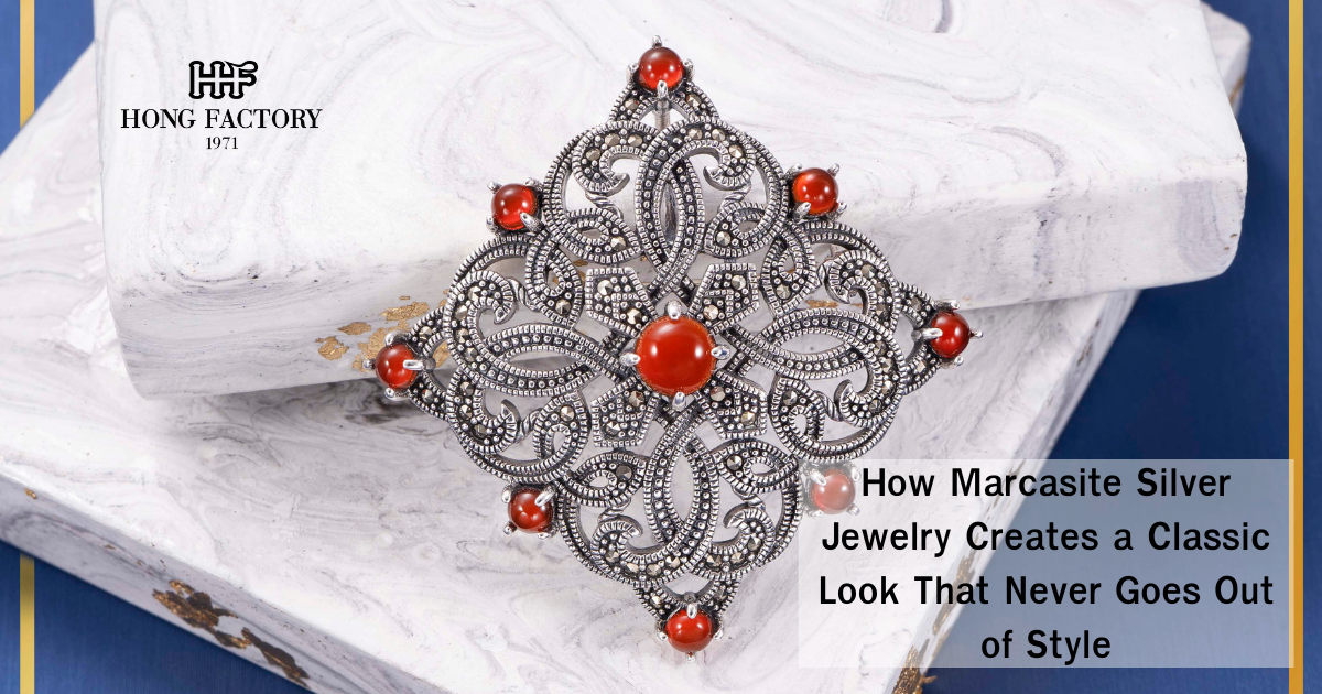 How Marcasite Silver Jewelry Creates a Classic Look That Never Goes Out of Style